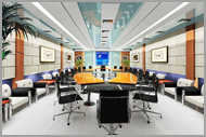 辦公室裝修設計 — 會(huì )議室1
